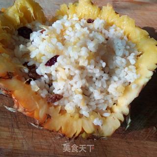 #水果# 什锦菠萝饭的做法步骤:9