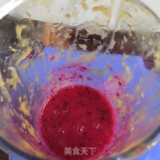 火龙果思慕雪的做法步骤:4