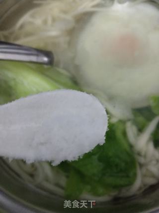 生菜鸡蛋面的做法步骤：5