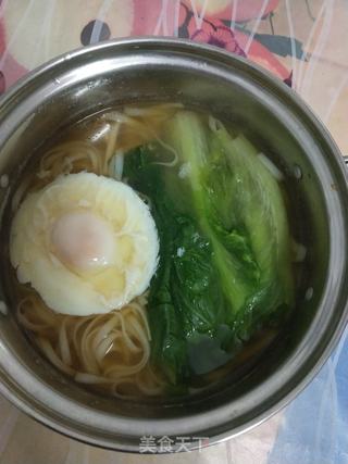生菜鸡蛋面的做法步骤：8