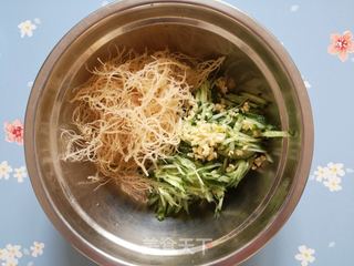石花菜拌黄瓜的做法步骤:4