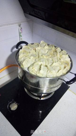 纯猪肉馅大油饺子的做法步骤:17