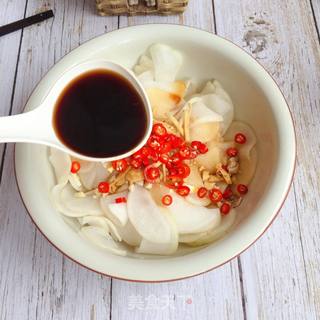 酸辣白萝卜的做法步骤:7
