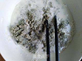 黑豆渣香菜鸡蛋饼的做法步骤:8