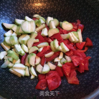茄汁揪面的做法步骤:5
