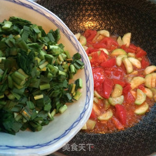 茄汁揪面的做法步骤:6