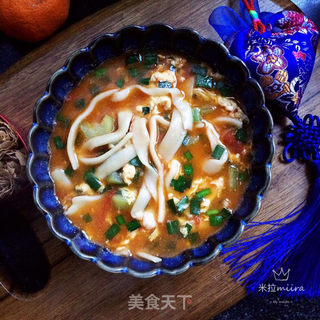 茄汁揪面的做法步骤:12