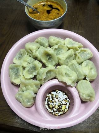 牛肉沙葱饺子的做法步骤:10