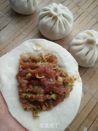 酱香美味肉包的做法步骤:17