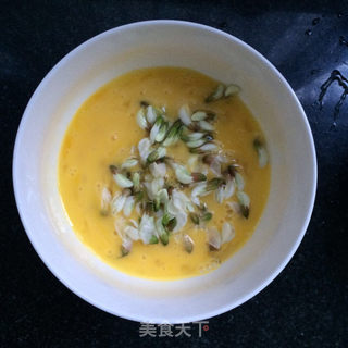 槐花蒸蛋的做法步骤:3
