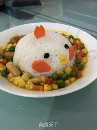 咖喱鸡饭的做法步骤:6
