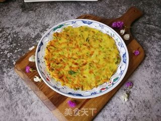 槐花米饼的做法步骤：10