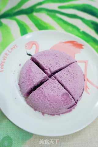 紫薯糕的做法步骤:13