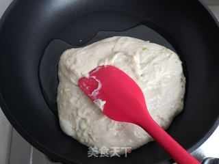 发芽葱发面饼的做法步骤:9