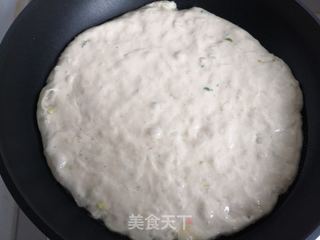 发芽葱发面饼的做法步骤:10