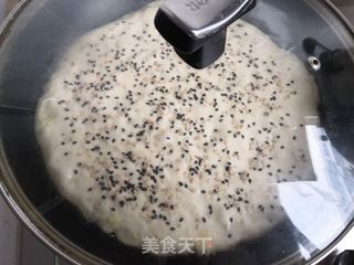 发芽葱发面饼的做法步骤:12