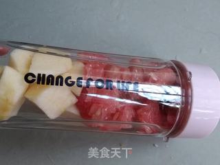 蜜柚苹果汁的做法步骤:4