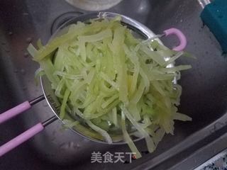 凉拌莴笋的做法步骤:7