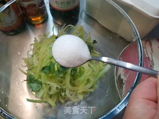 凉拌莴笋的做法步骤:9