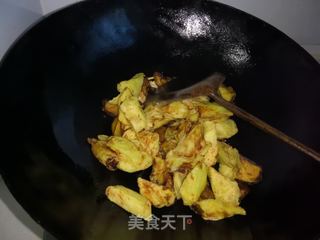 糖醋茄块的做法步骤：10