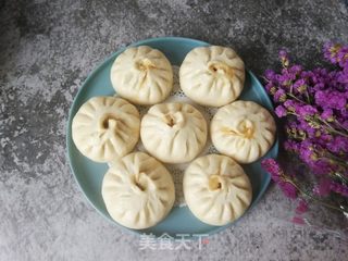春日美味:香辣槐花猪肉包的做法步骤:24