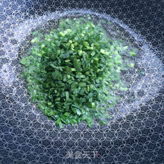 韭菜槐花麦饭的做法步骤:10