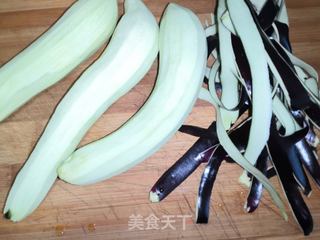 糖醋茄块的做法步骤:2