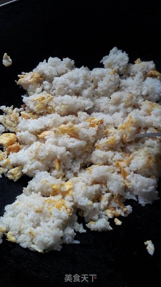 当雪梨遇上蛋炒饭的做法步骤:7
