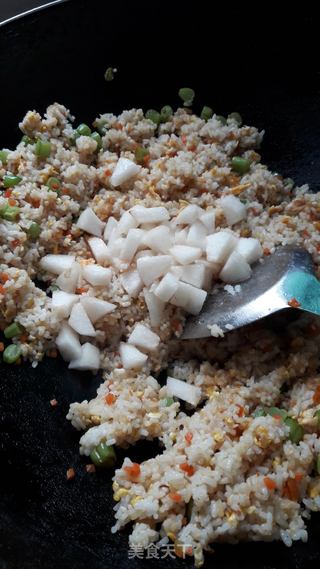 当雪梨遇上蛋炒饭的做法步骤:10