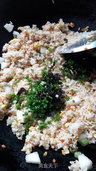 当雪梨遇上蛋炒饭的做法步骤:11