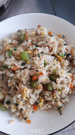 当雪梨遇上蛋炒饭的做法步骤:12