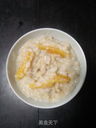 红薯麦片粥的做法步骤:9