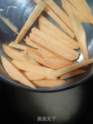 红薯麦片粥的做法步骤:5