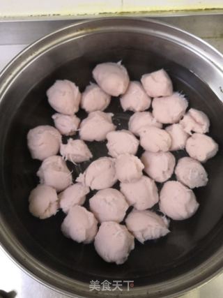 原味鱼丸的做法步骤:10