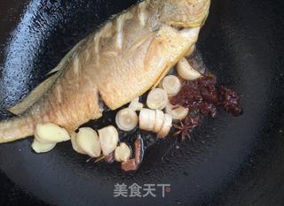 酱烧黄花鱼的做法步骤:6