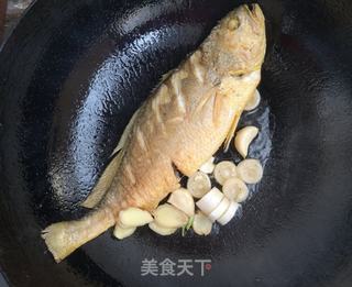 酱烧黄花鱼的做法步骤:5