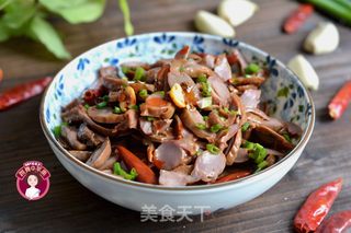 卤拌鸡心鸡胗 的做法步骤:8