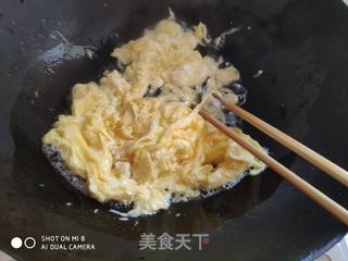 凉菜  茼蒿鸡蛋的做法步骤：6