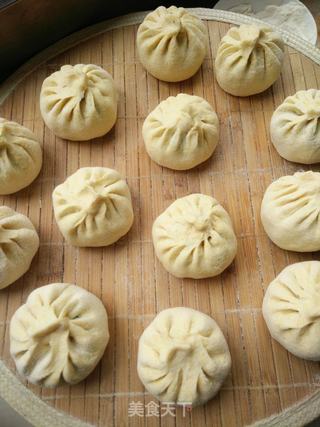 玉米发面茴香包子的做法步骤:14