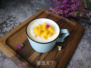 芒果山药风味乳的做法步骤：8