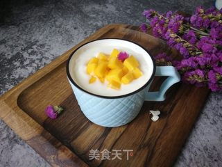 芒果山药风味乳的做法步骤：9