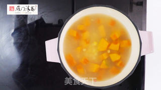 学会这道玉米南瓜黄小米粥,能把一年四季都吃进嘴里的做法步骤:5