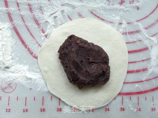 发面豆沙薄饼的做法步骤:9