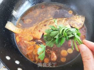 酱烧黄花鱼的做法步骤:9