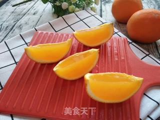 橙子果冻的做法步骤:7