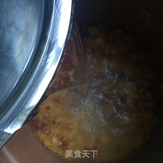 豆钱钱红豆粥的做法步骤：6