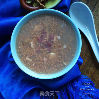 豆钱钱红豆粥的做法步骤:10