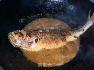 酱焖黄花鱼的做法步骤:15