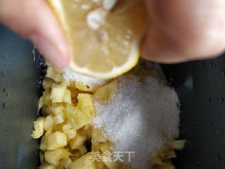 面包机版菠萝果酱的做法步骤:5