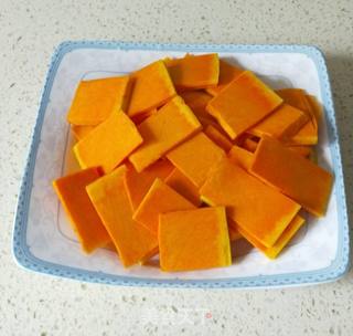 南瓜黄玫瑰的做法步骤:3